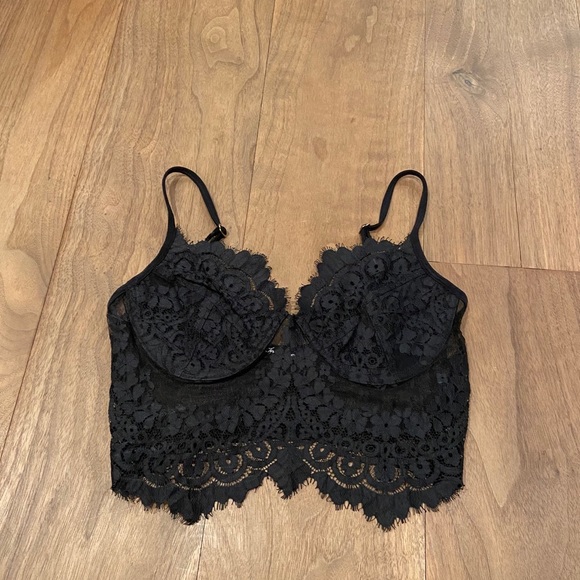 For Love & Lemons Black Skivvies Top - Picture 4 of 4